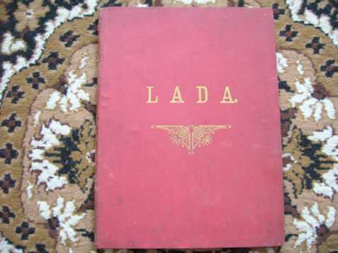 starožitná kniha Lada 