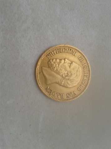 5mark 1877 Friedrich Von Baden GOLD