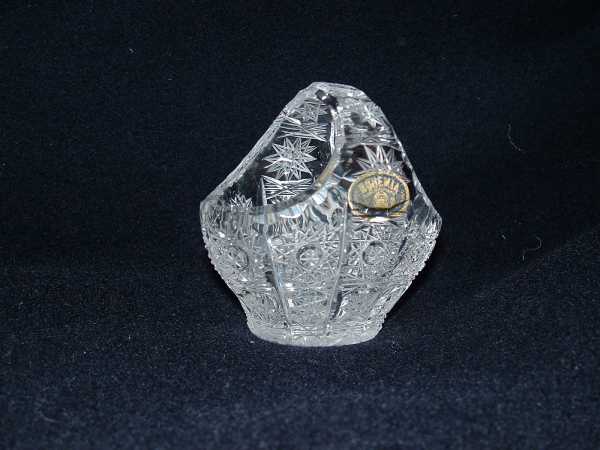 34-dílná sada broušených skleněných miniatur