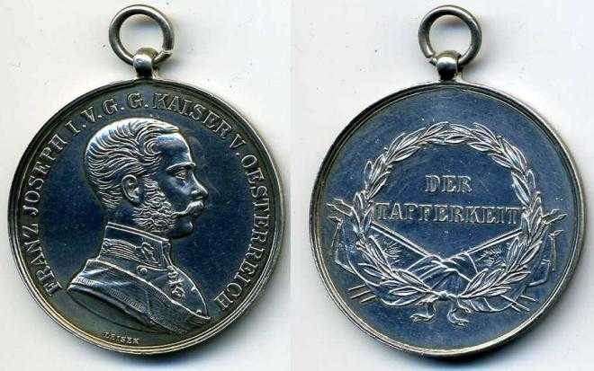 Medaile za statečnost František Josef I