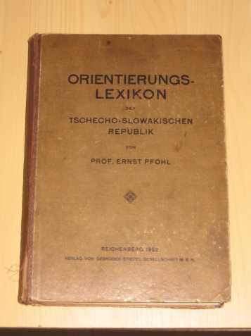 ORIENTIERUNGS-LEXIKON r.v.1922