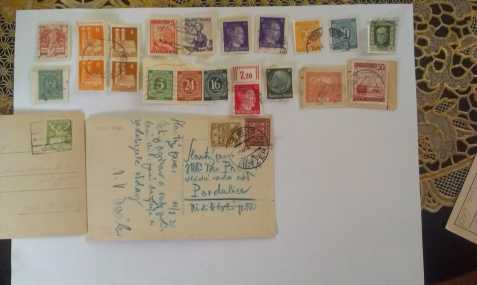 Prodám staré poštovní známky
