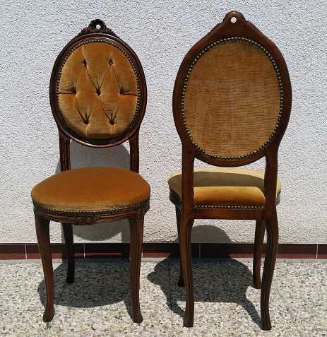 Prodám dvě starožitné židle